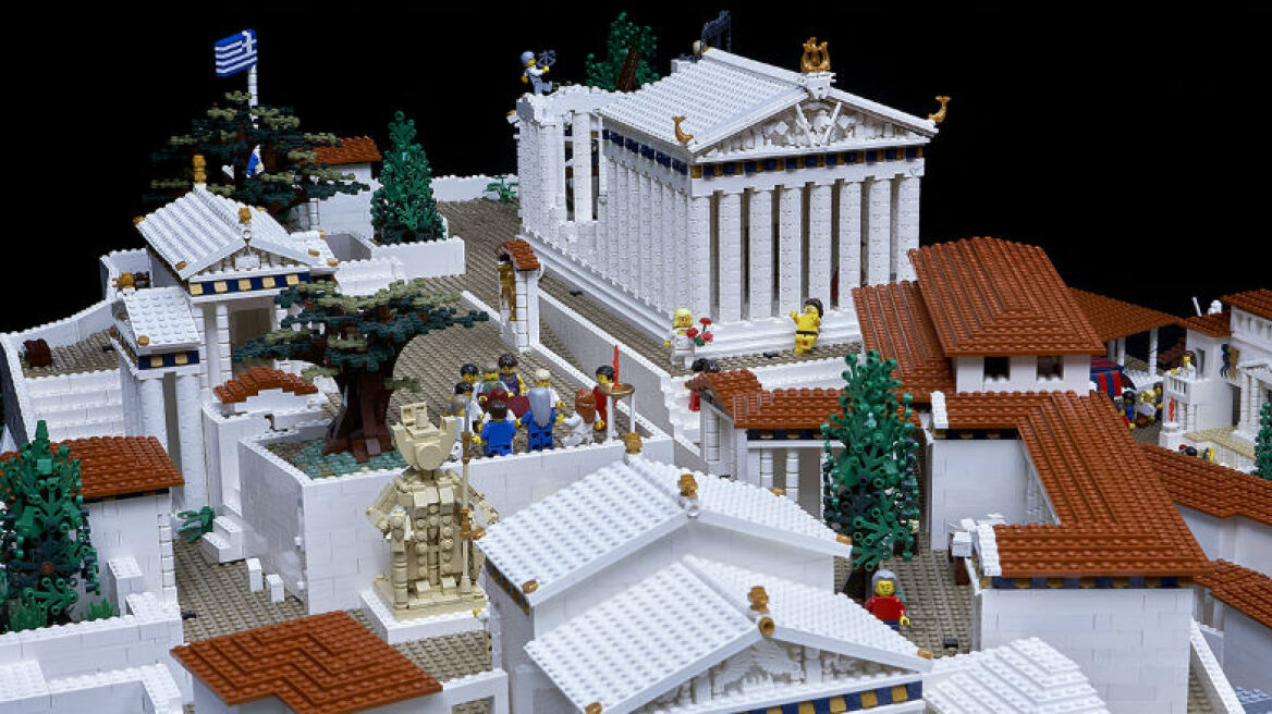 Μια Ακρόπολη φτιαγμένη από Lego