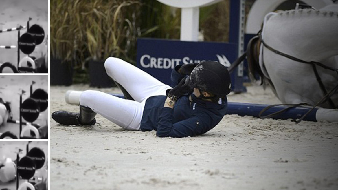 Δείτε το βίντεο με την πτώση της Αθηνάς Ωνάση από το άλογο!