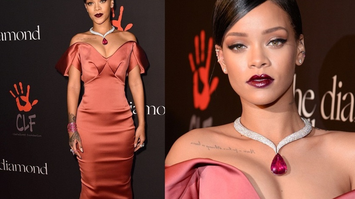 Και ντυμένη η Rihanna είναι εντυπωσιακή!