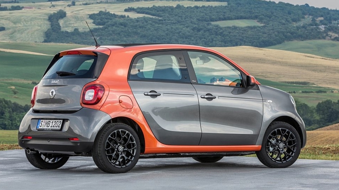 Οι τιμές του smart forfour με τους 90PS