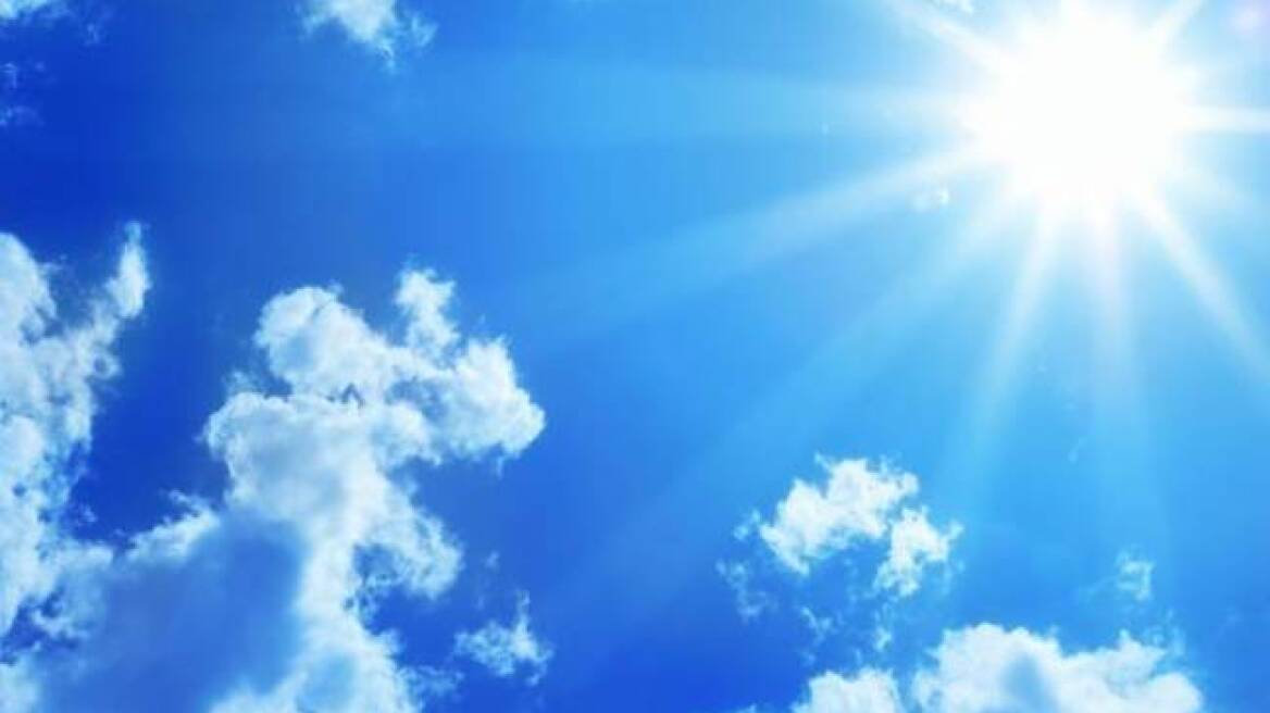 Ηλιοφάνεια σε όλη την χώρα και μικρή άνοδος της θερμοκρασίας