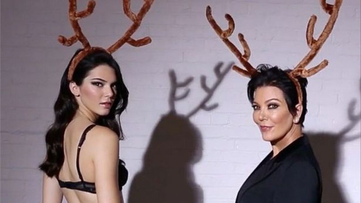 Kris και Kendall Jenner: Χορεύουν μαζί για τα Χριστούγεννα