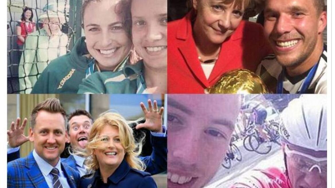 Τα καλύτερα αθλητικά «selfies» και «photobombs» του 2014!