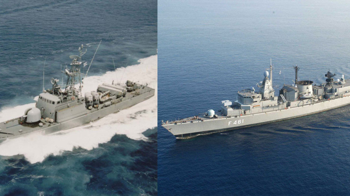 Στις 5 τα ξημερώματα θα φτάσει η φρεγάτα Ναβαρίνο στην Κέρκυρα