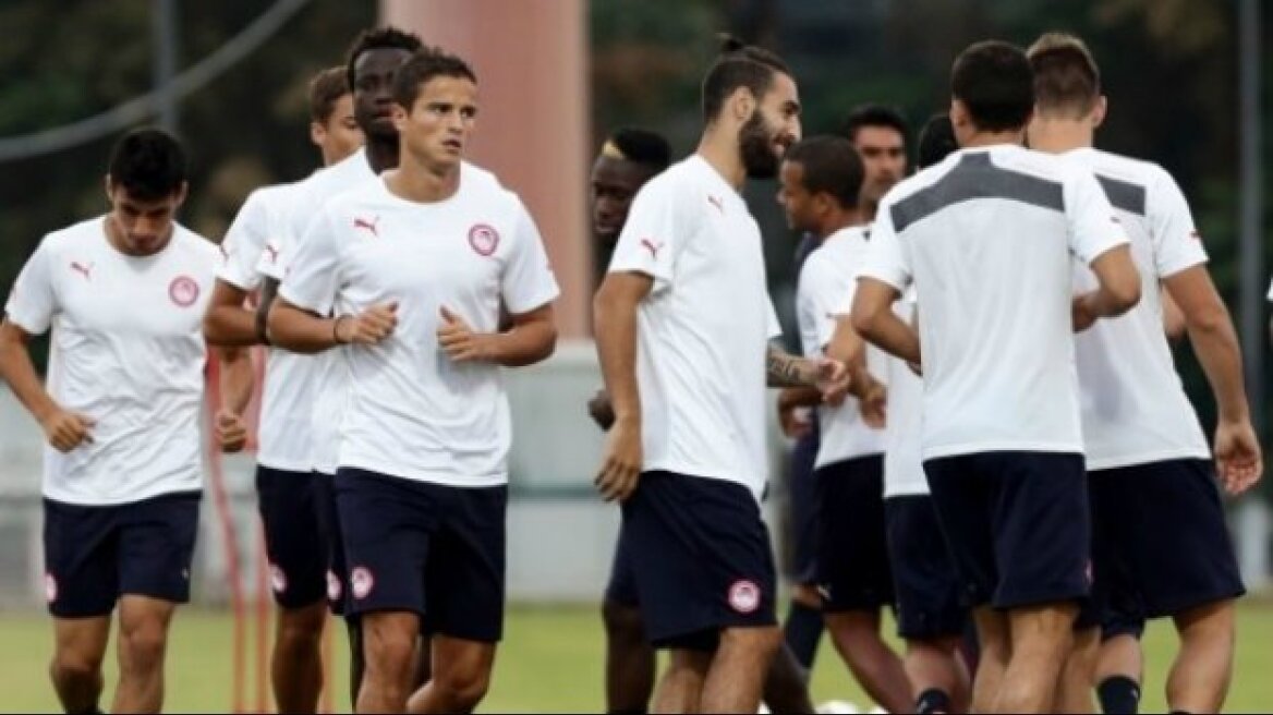 Ενισχυμένος και πάλι στις προπονήσεις ο Ολυμπιακός