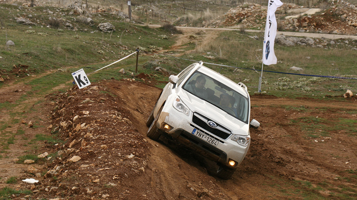 Ο Παρνασσός στα... χρώματα της Subaru