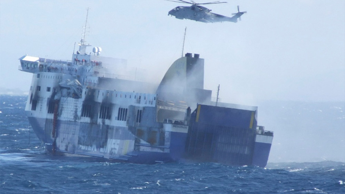 Norman Atlantic: Αναγνωρίστηκε ο δεύτερος Ελληνας νεκρός