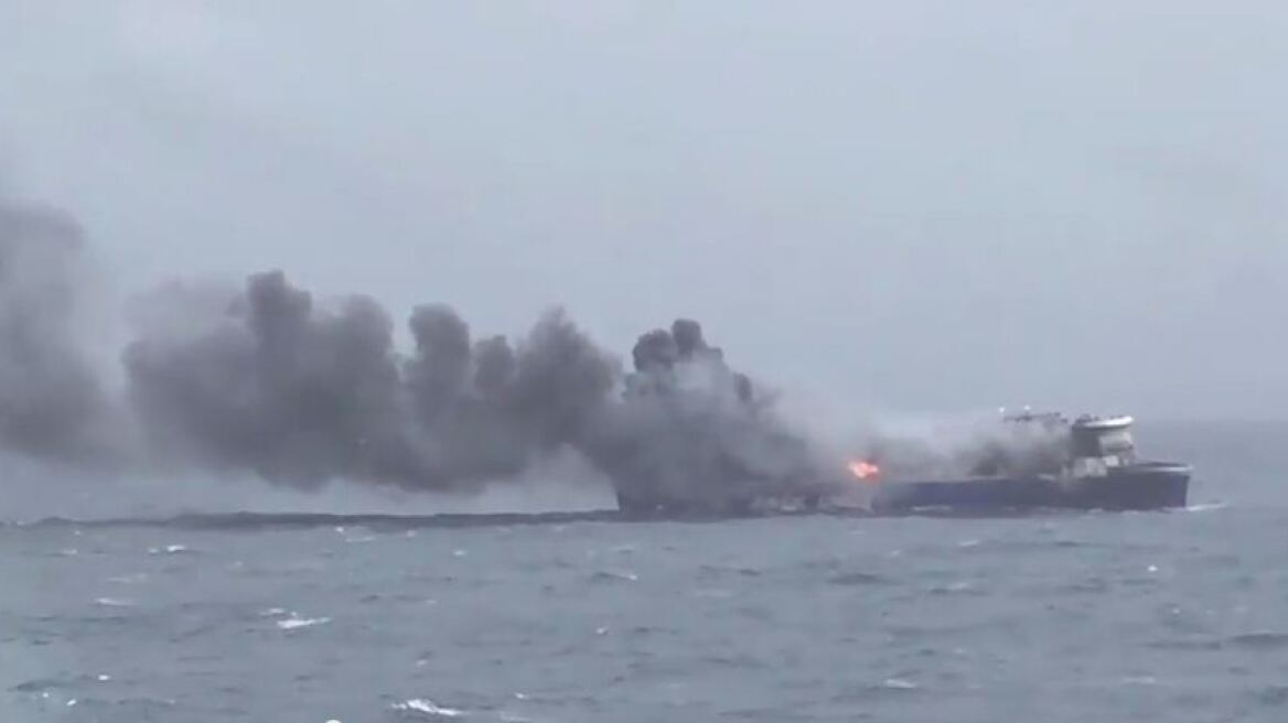 Νέο βίντεο από την επιχείρηση του Λιμενικού στο Norman Atlantic