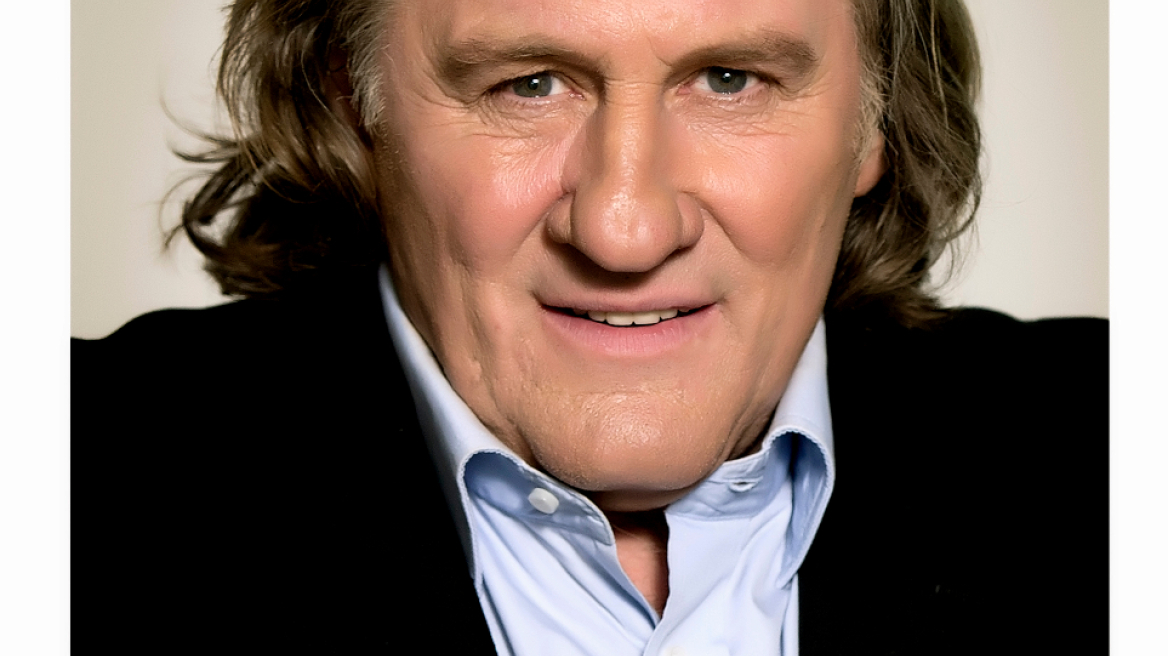 O Gérard Depardieu στην Αθήνα 
