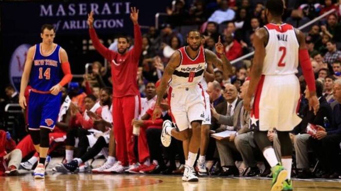 Ουάσινγκτον Ουίζαρντς: Έφτιαξαν ιστορικό «13άρι» των Νικς