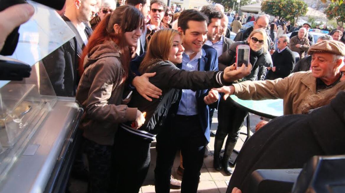 Η selfie του Τσίπρα στο Άργος 