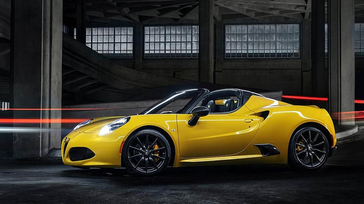 Επίσημο: Η πανέμορφη Alfa 4C Spider