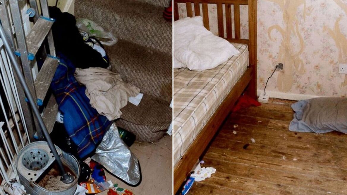 Συγκλονιστικές εικόνες: «Το βρώμικο σπίτι που βγήκε από την κόλαση»!