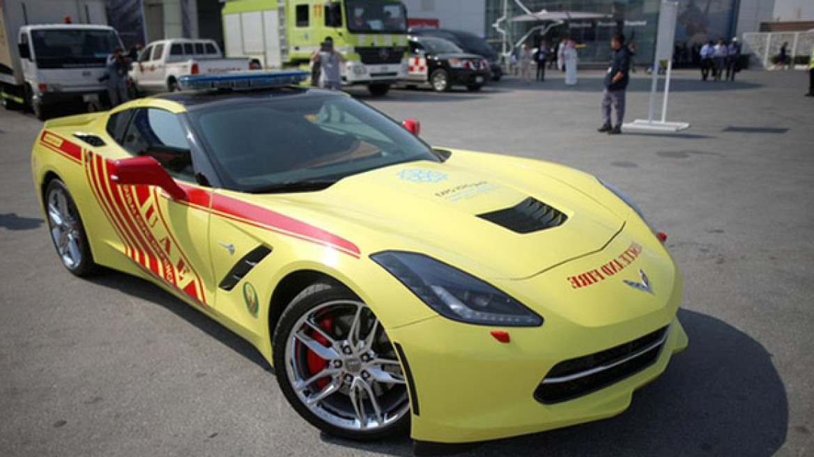 Μία Corvette C7 για τη ... πυροσβεστική!