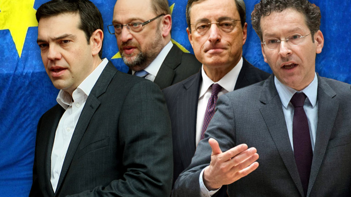 Με Σουλτς, Ντάισελμπλουμ και Ντράγκι μίλησε ο Τσίπρας