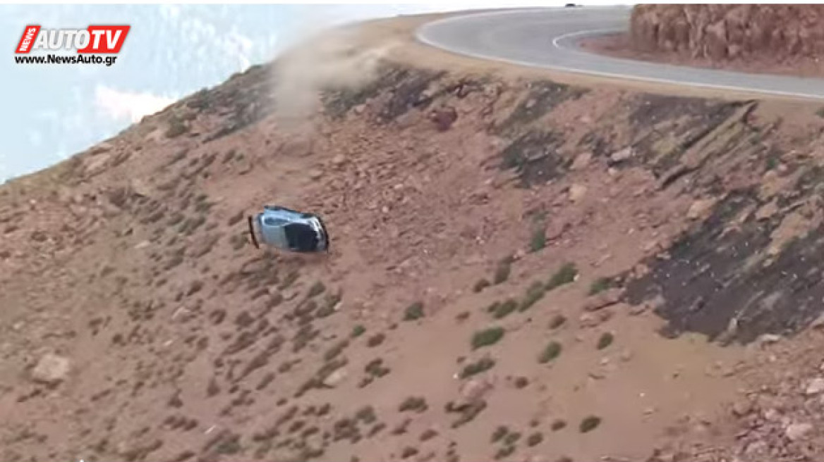 Τρομακτικό ατύχημα στο Pikes Peak (video)