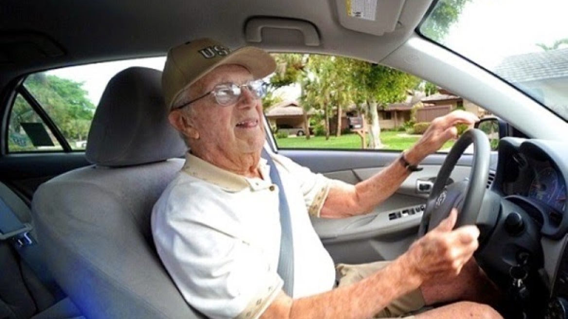 Έλληνας 102 ετών ο γηραιότερος οδηγός της Ευρώπης