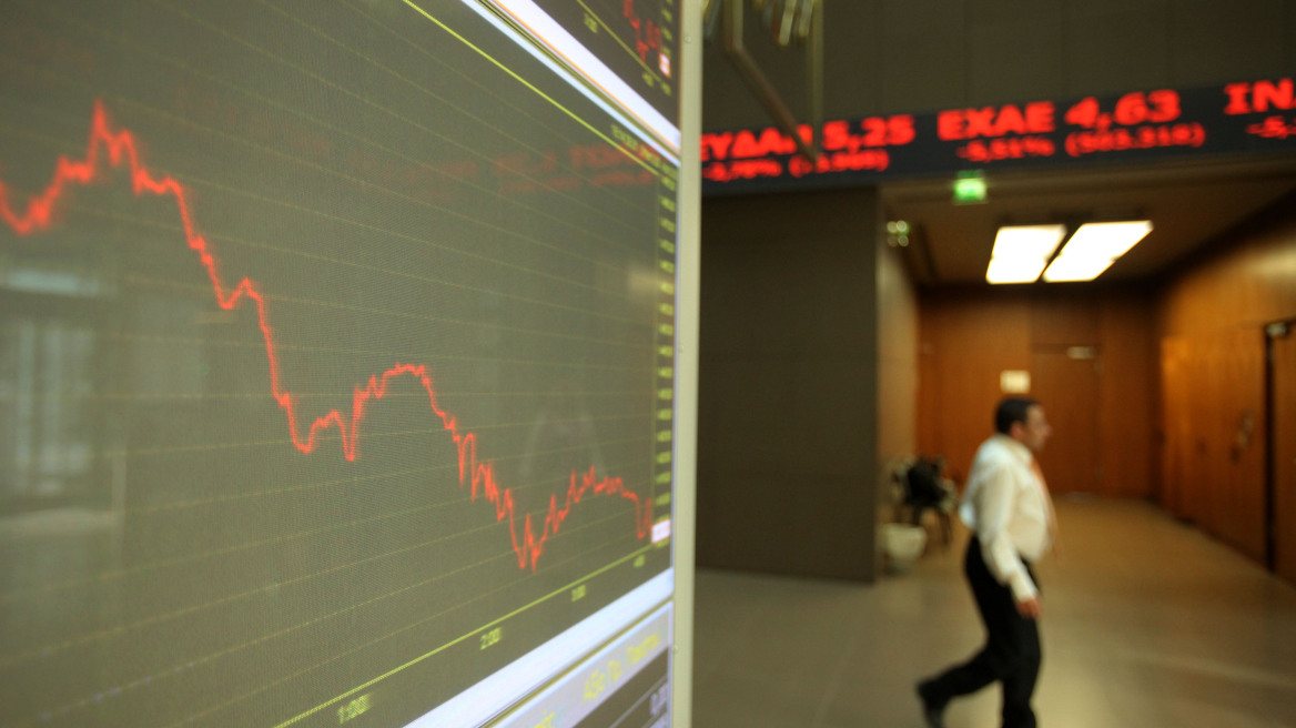Με πτώση πάνω από 3% έκλεισε το Χρηματιστήριο 