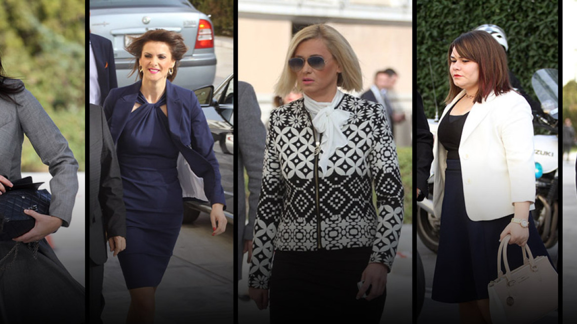 Πώς εμφανίστηκαν στην ορκωμοσία οι κυρίες της Βουλής 