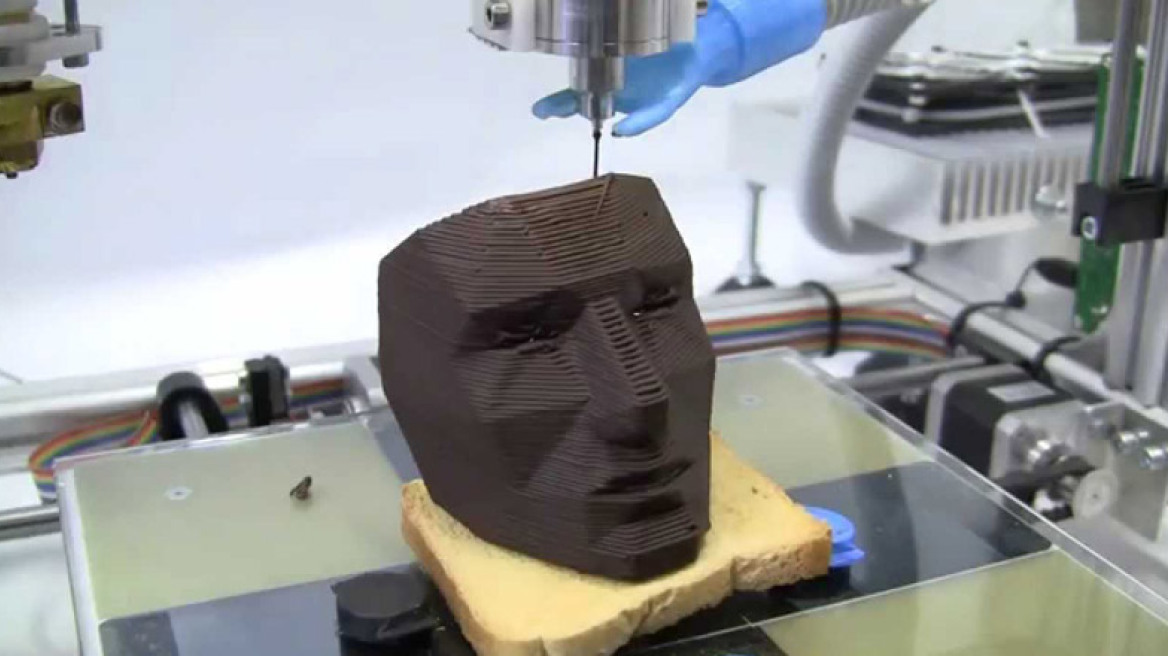 Τρισδιάστατος εκτυπωτής… σοκολάτας!