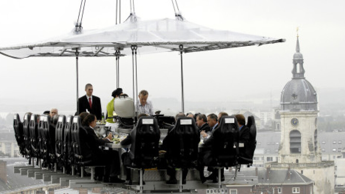 Το «Dinner in the Sky» και στην Αθήνα!