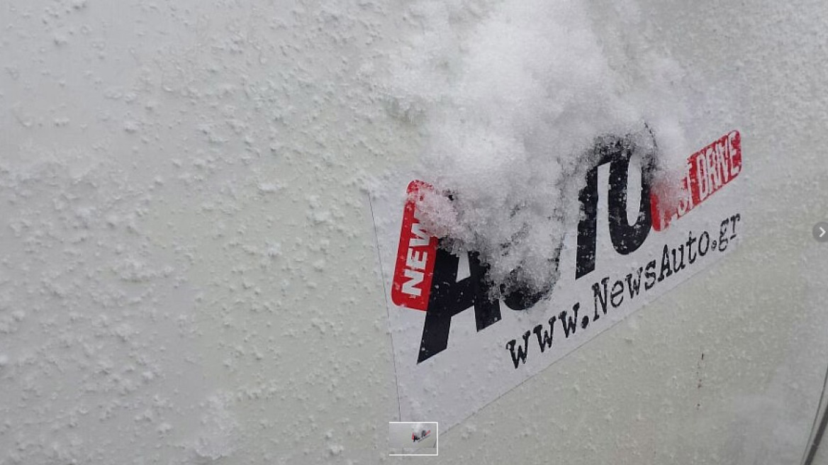 Οδηγώντας με χιόνι