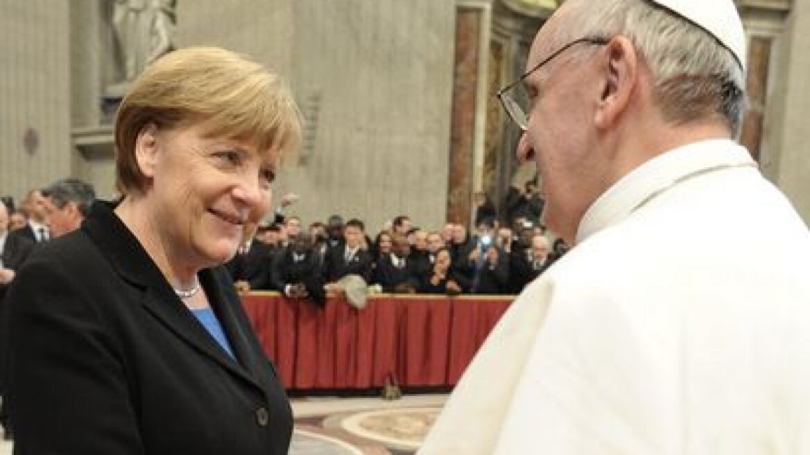 Τον Πάπα Φραγκίσκο θα δει η Μέρκελ το επόμενο Σάββατο