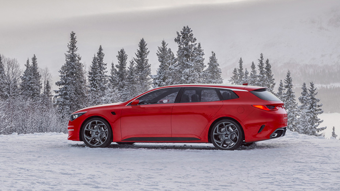 Ένα σπορ station wagon από την Kia