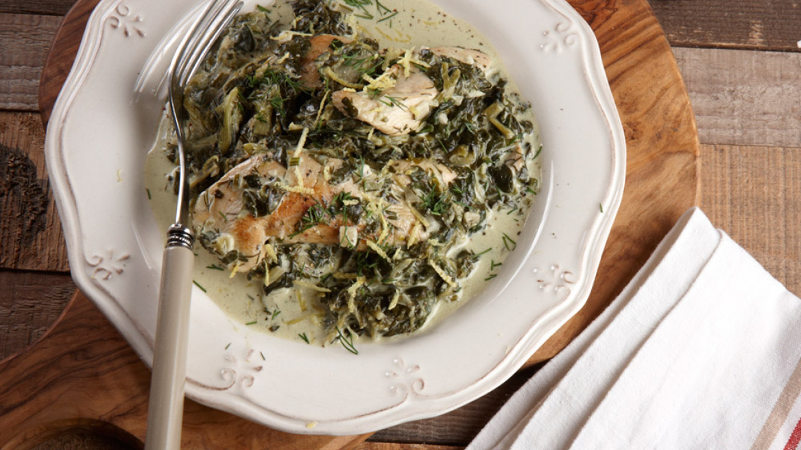 Κοτόπουλο φρικασέ της στιγμής