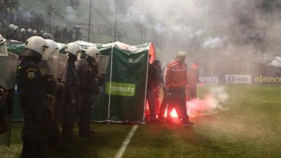 Επεισόδια στη Λεωφόρο πριν τη σέντρα του ντέρμπι