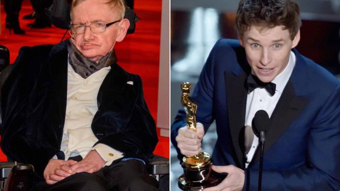 Τα συγχαρητήρια του Στίβεν Χόκινγκ στον Εντι Ρεντμέιν για το Οσκαρ
