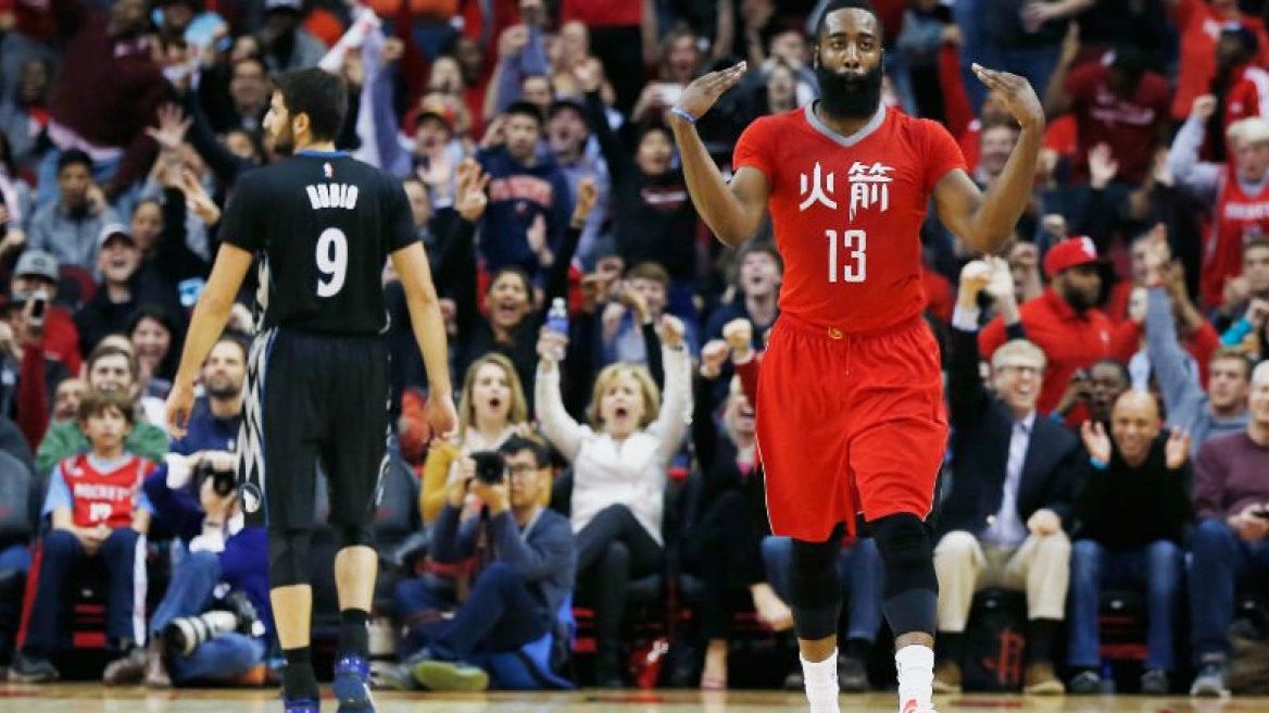 Ο Χάρντεν κάνει... χαζό τον Ρούμπιο 