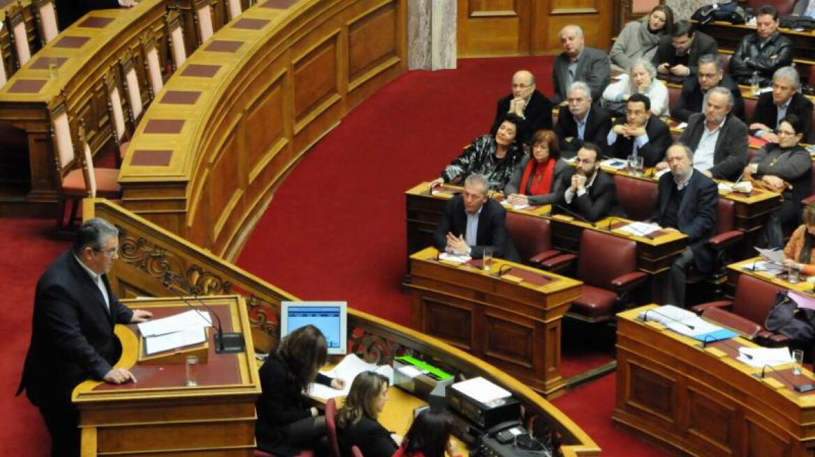 Ονομαστική ψηφοφορία για την έγκριση της συμφωνίας παράτασης ζητά το ΚΚΕ