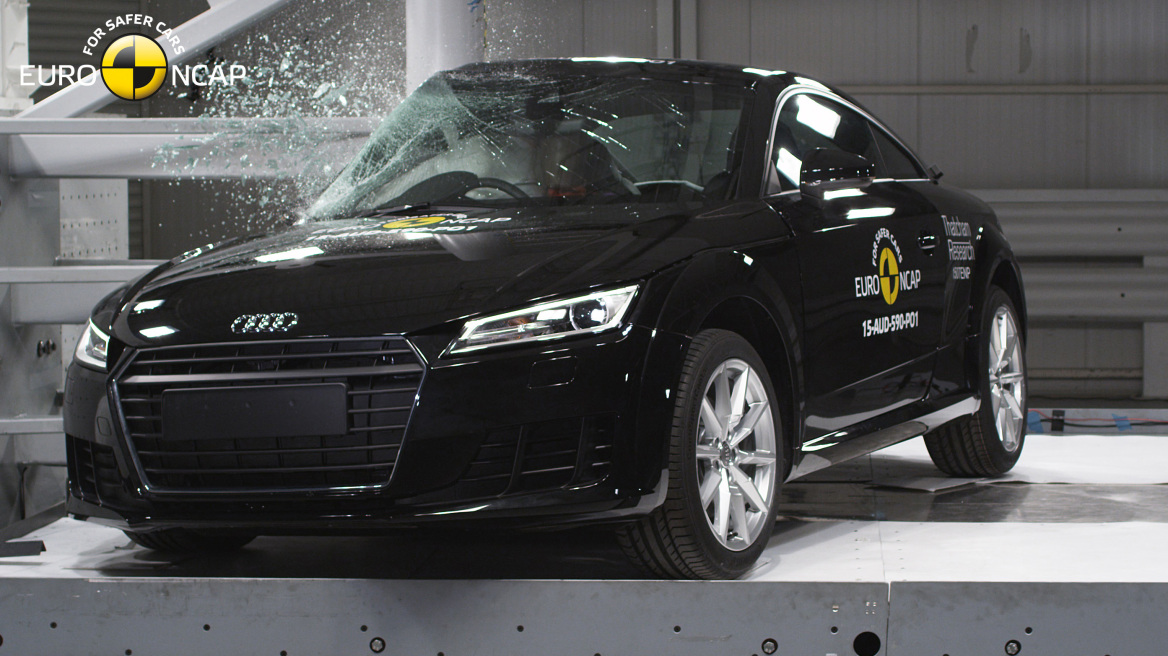 Για ποιο λόγο το Audi TT πήρε 4 και όχι 5 αστέρια στα crash test;