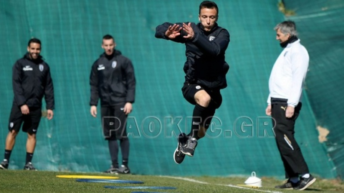 ΠΑΟΚ: Δουλειά στη φυσική κατάσταση, ενόψει... Λεωφόρου