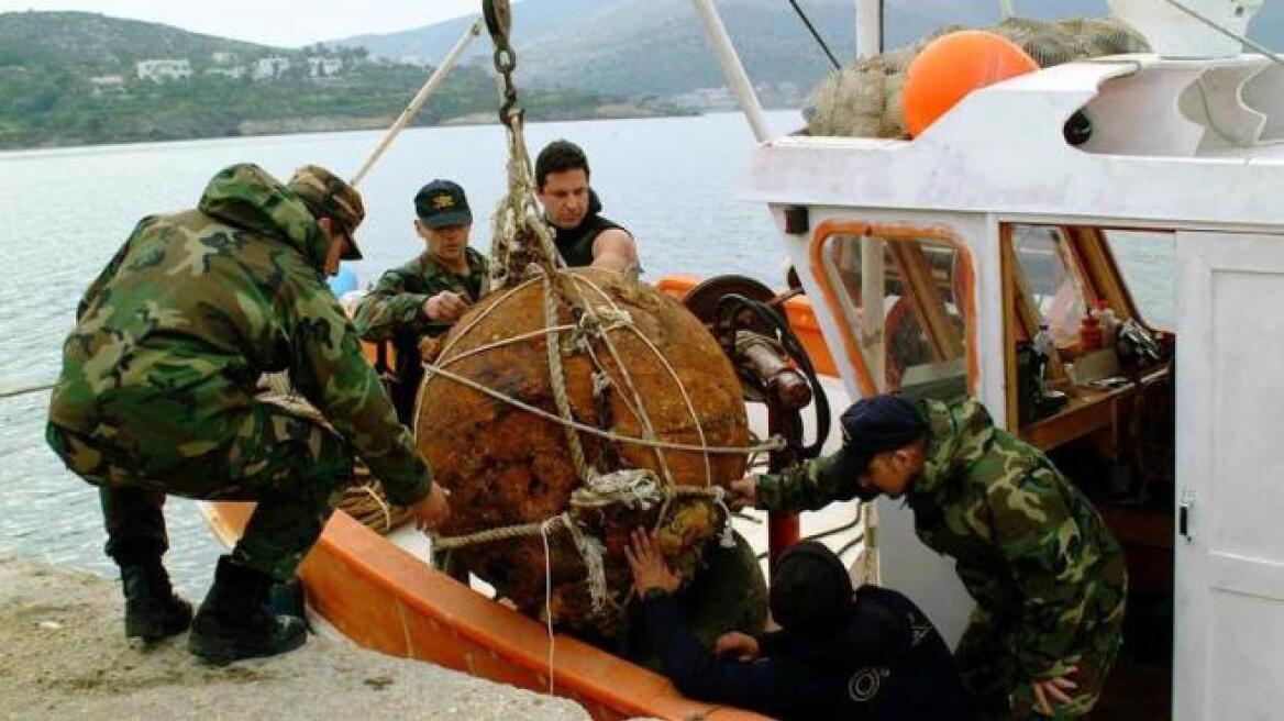 Πάτρα: Εξουδετερώθηκε νάρκη 400 κιλών στο βόρειο λιμάνι