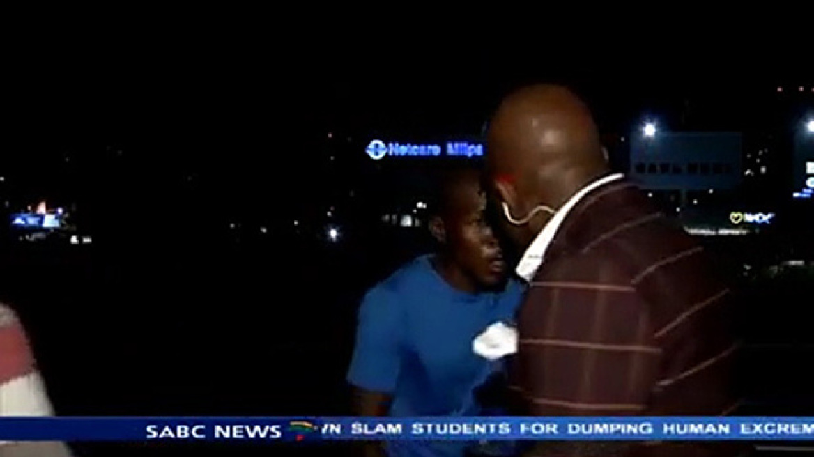 Βίντεο: Έκλεψαν δημοσιογράφο σε ζωντανή σύνδεση