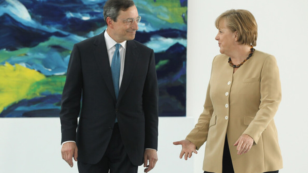 Συνάντηση Μέρκελ-Ντράγκι την Τρίτη στο Βερολίνο