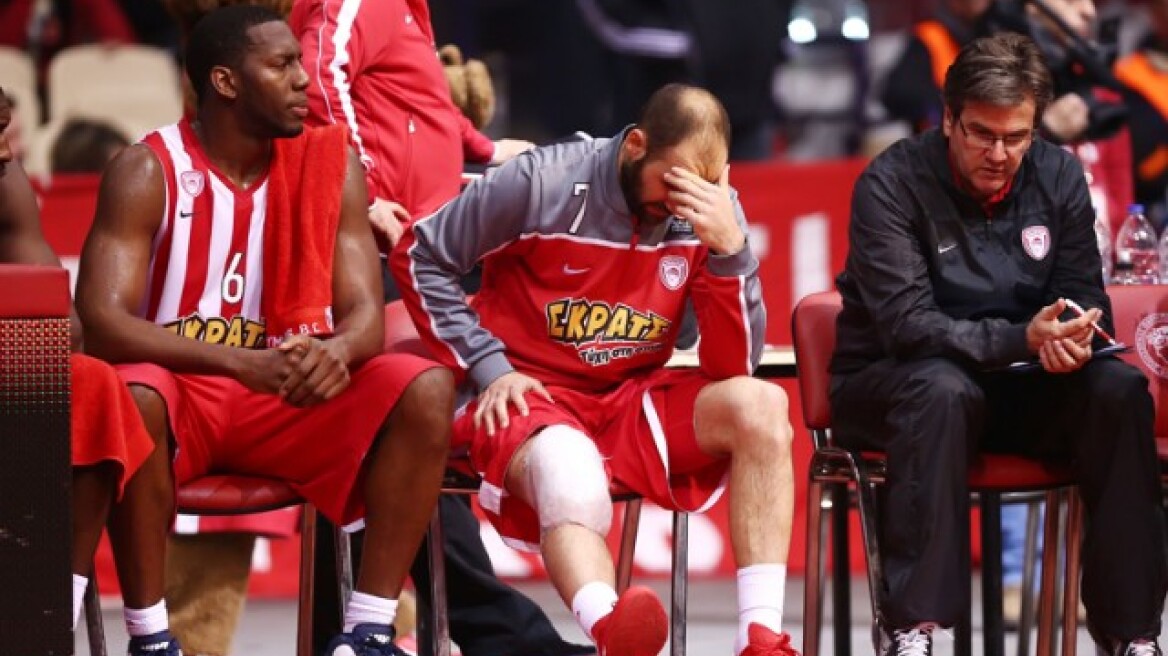 Πονοκέφαλος στον Ολυμπιακό: Πόσο θα λείψει ο Σπανούλης…