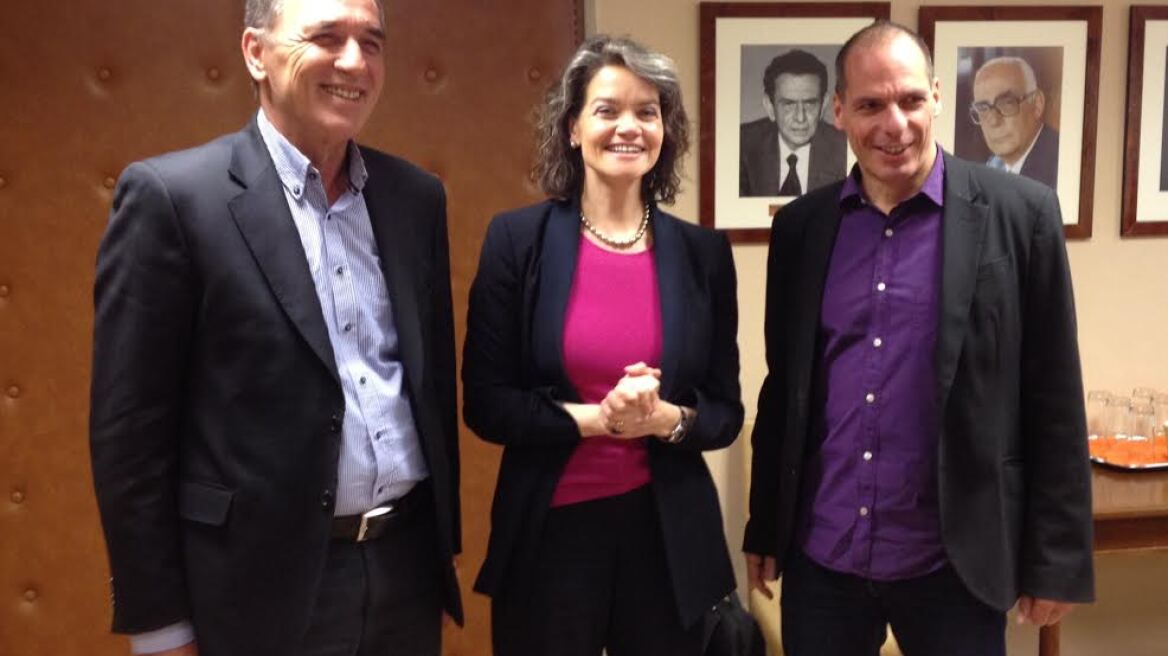 Δραγασάκης - Βαρουφάκης: Υποδειγματική η συνεργασία με την Deutsche Telekom για το μέλλον του ΟΤΕ