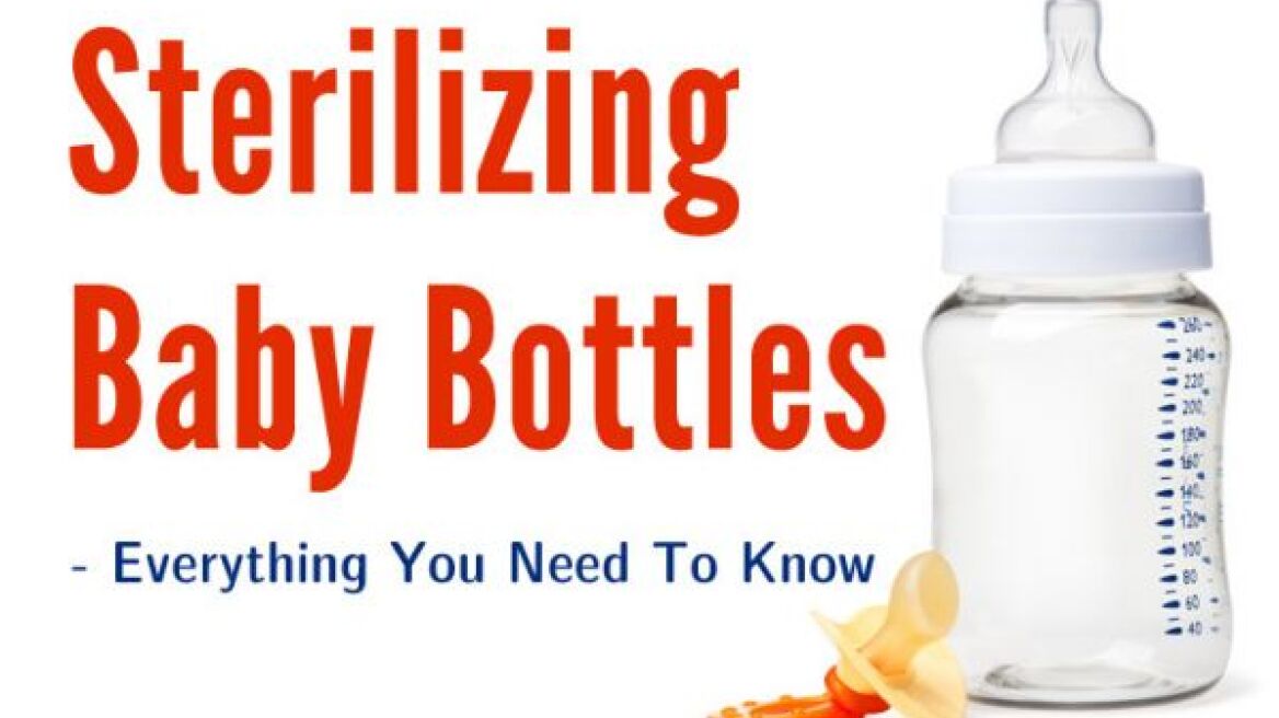 Πώς θα αποστειρώσετε μπιμπερό και πιπίλες. Όλα όσα πρέπει να γνωρίζετε!