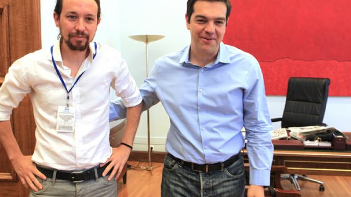 Ο Τσίπρας προλογίζει το νέο βιβλίο του ηγέτη του Podemos 