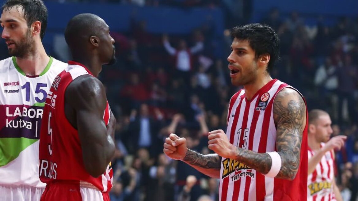 Euroleague Live: Λαμποράλ - Ολυμπιακός 74-73 (τελικό)