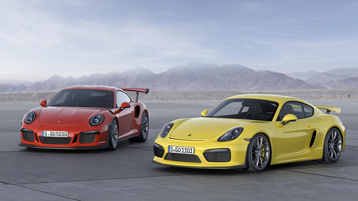Ηδονή από τις σκληροπυρηνικές Porsche (video)