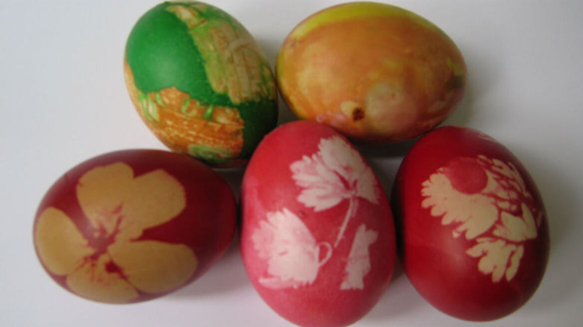 Βαμμένα αυγά - έργα τέχνης