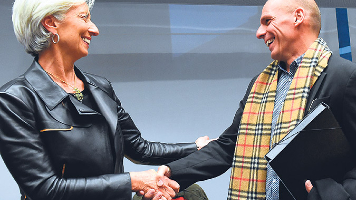 Στην Ουάσιγκτον σήμερα ο Βαρουφάκης για έκτακτη συνάντηση με τη Λαγκάρντ