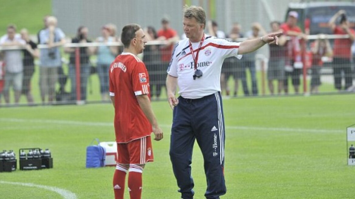 Ριμπερί: «Κακός άνθρωπος ο Φαν Χάαλ»