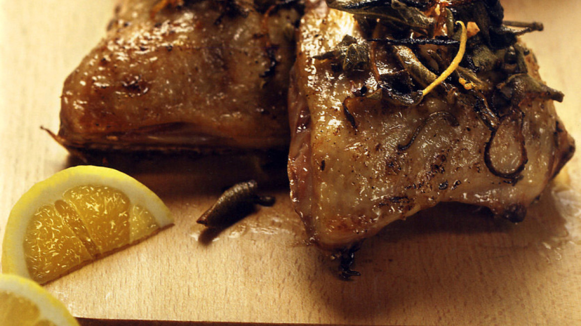 Κοτόπουλο με λουίζα