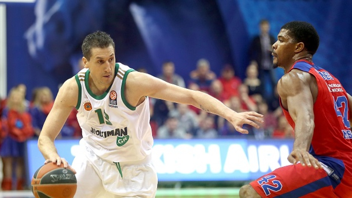 Nίκη θρίλερ (86-85) του Παναθηναϊκού επί της ΤΣΣΚΑ