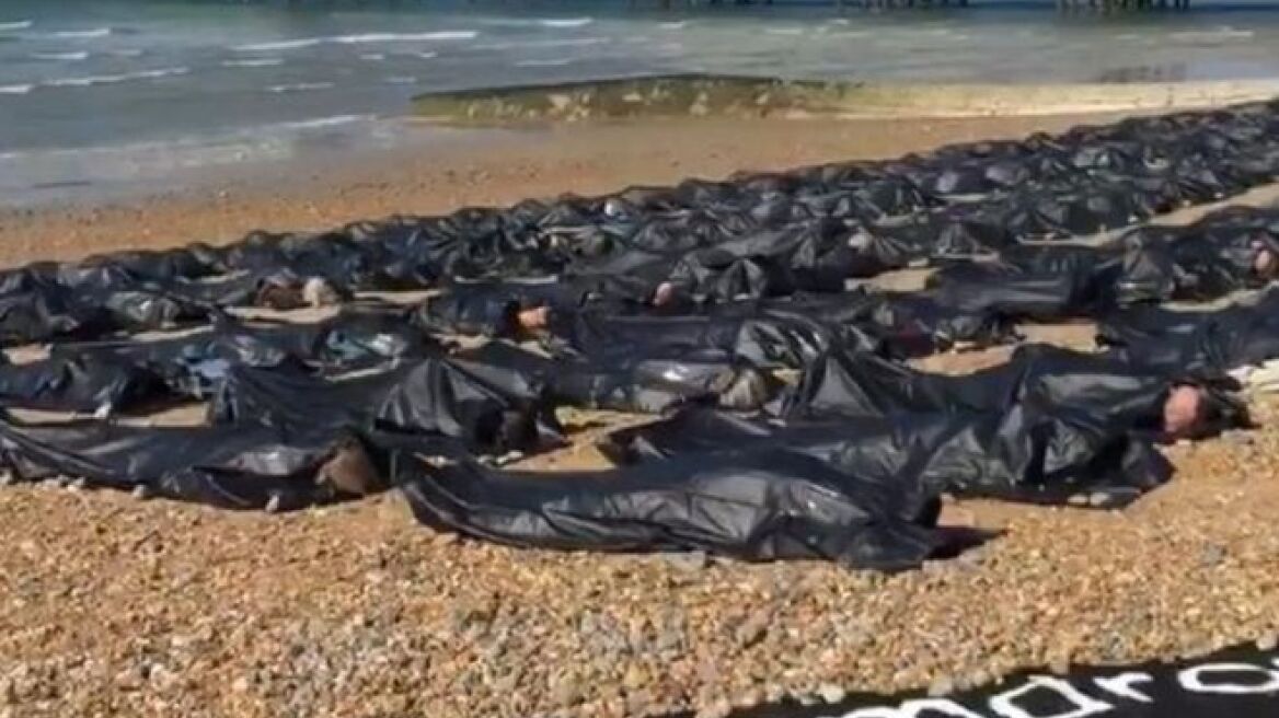 Διαμαρτυρία-σοκ Βρετανών για τη μεταναστευτική κρίση στην ΕΕ